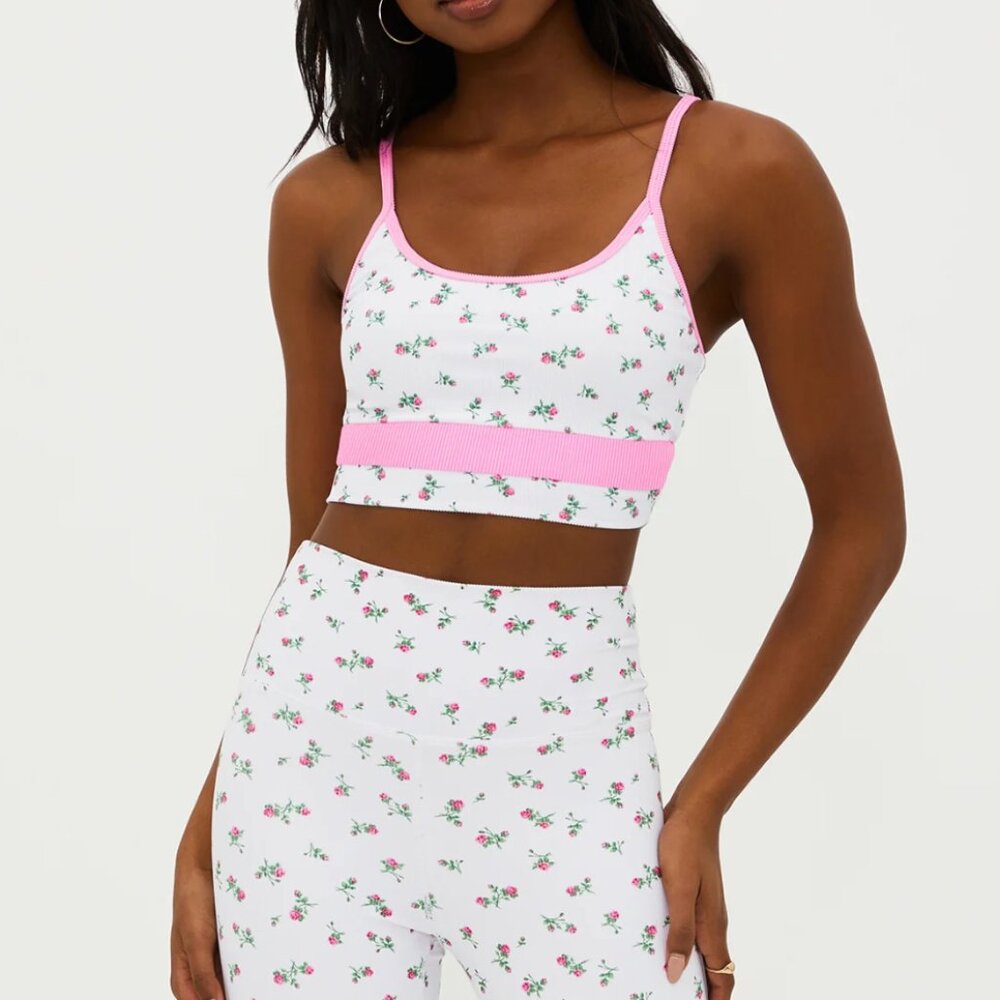 Beach Riot Eva Top – Peony Blossom Colorblock, Size XL